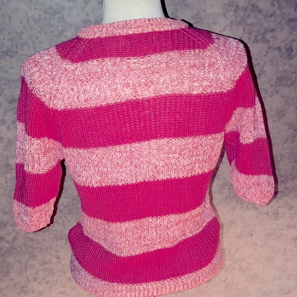 Vintage Picket & Post Knit 3/4 Sleeve Sweater - Picture 2 of 9